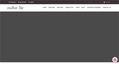 Desktop Screenshot of mohabeauty.com